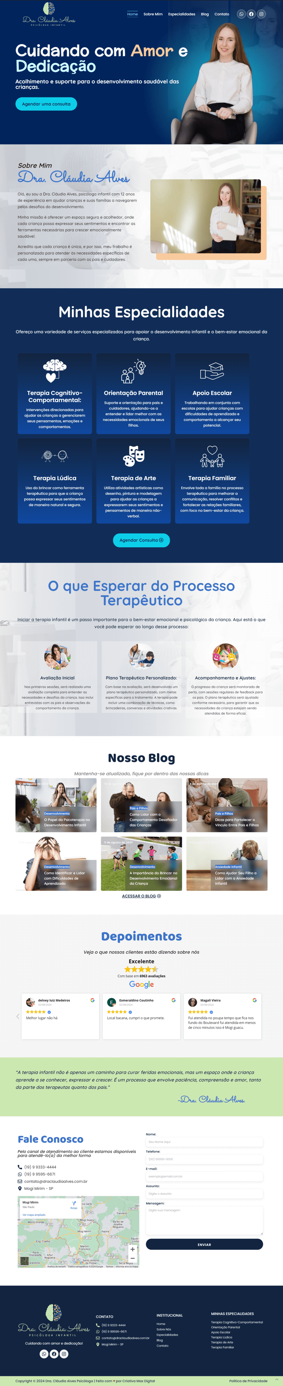 Portfólio Site Psicologia