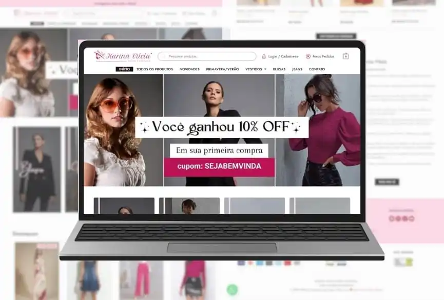 Lojas Virtuais - Criativa Max Digital - Criação e Desenvolvimento de Sites Institucionais e Landing Pages